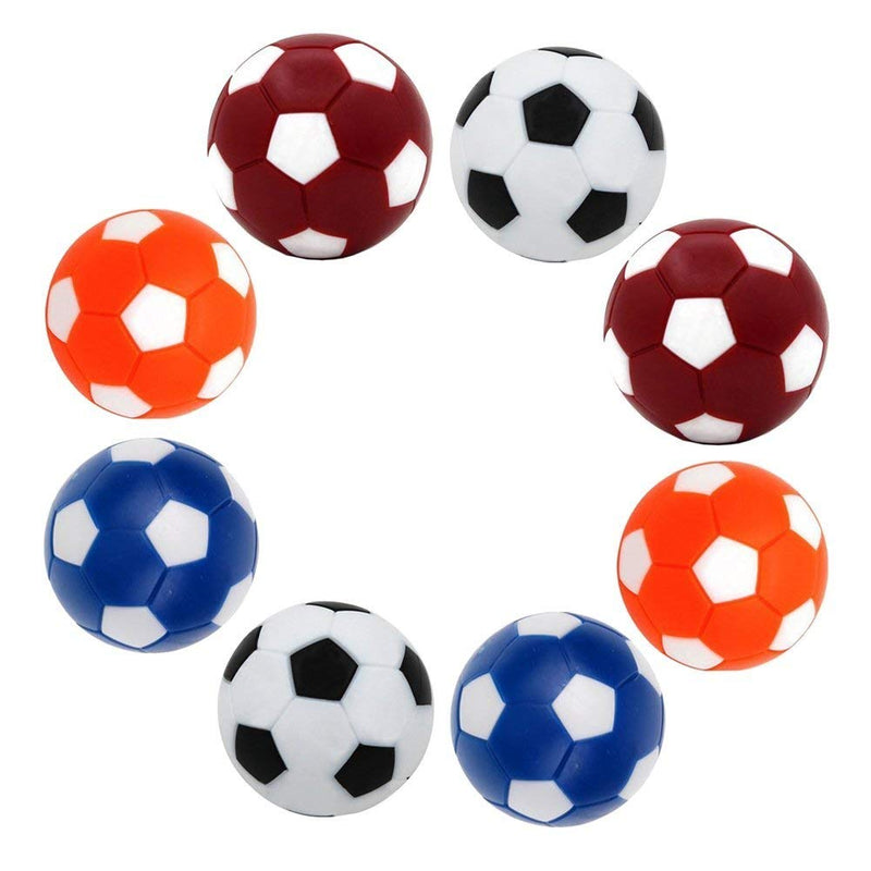 [Australia - AusPower] - Qtimal Table Soccer Foosballs Replacement Balls, Mini Colorful 36mm (1.42") Official Tabletop Game Ball - Set of 14 