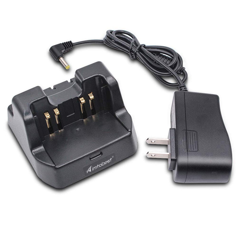 [Australia - AusPower] - CD-47 Charger Compatible for Yaesu Vertex FT-60R FT60R FT-60 FT60 VX-231 VX-160 VX-150 VX-180 VXA-220 FT-270R HX270 HX270S HX370S Radio FNB-V94 FNB-83 FNB-83H FNB-V106 FNB-V67LI FNB-V67 