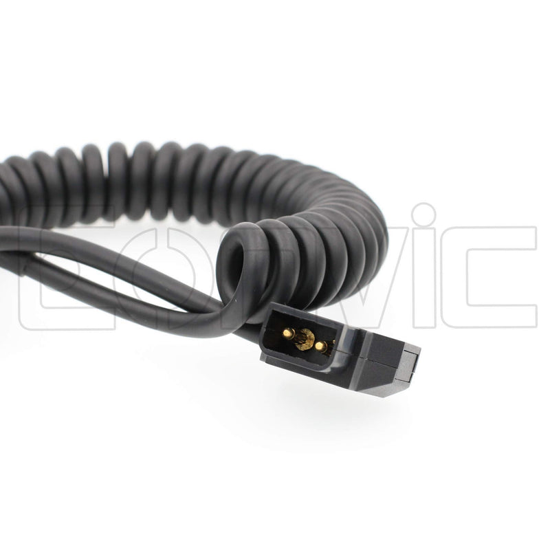 [Australia - AusPower] - Eonvic D-Tap to 1B 6pin Female Right Angle Coiled Power Cable for Red Scarlet & Epic Camera 