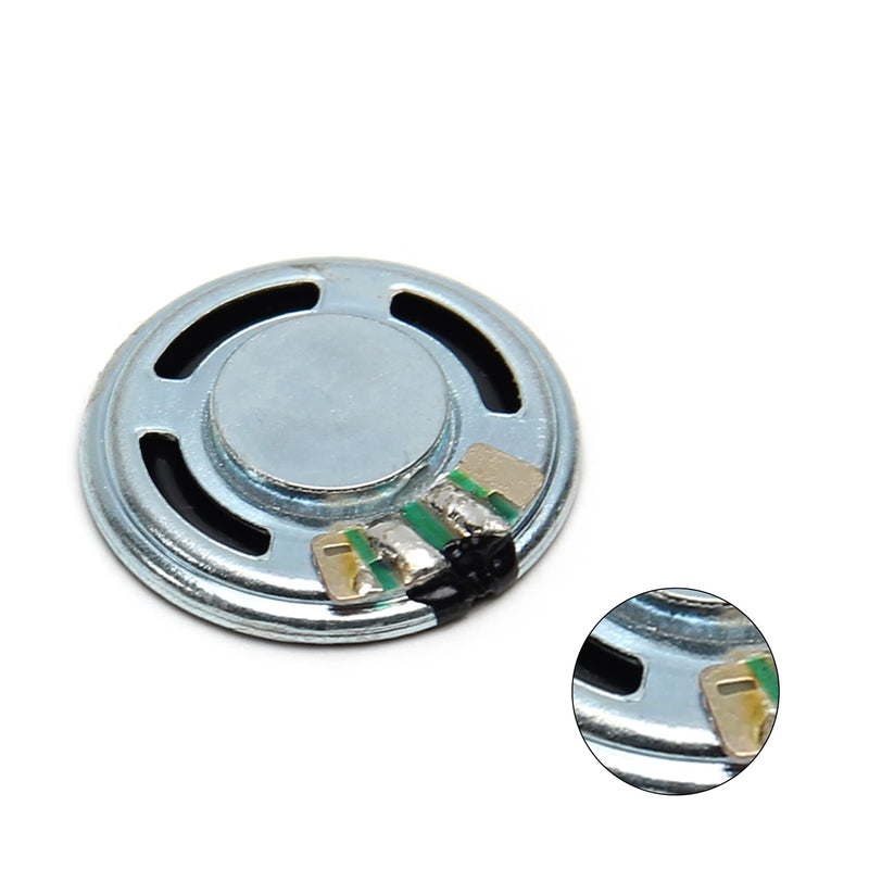 [Australia - AusPower] - Fielect 4Pcs DIY Magnetic Speaker 0.5W 8 Ohm 23mm Diameter Round Shape Replacement Loudspeaker 