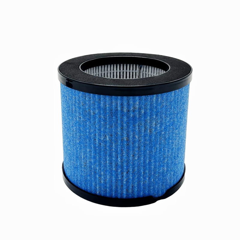 [Australia - AusPower] - Slirceods Replacement True HEPA Filter Compatible with TOPPIN TPAP002 Comfy Air C1 Air Puri-fier, Replace # TPFF002, HEPA and Activated Carbon Filter - 2 Pack 