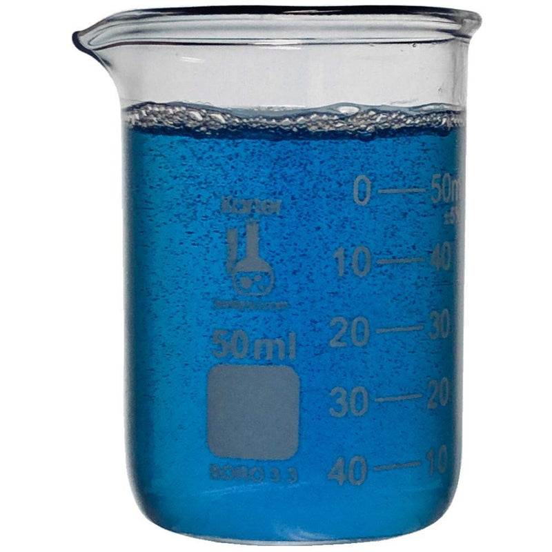 [Australia - AusPower] - Karter Scientific 214T2, 3.3 Boro, Griffin Low Form, Glass Beaker Set - 3 Sizes - 50ml, 100ml, 250ml 50 / 100 / 250mL STANDARD 