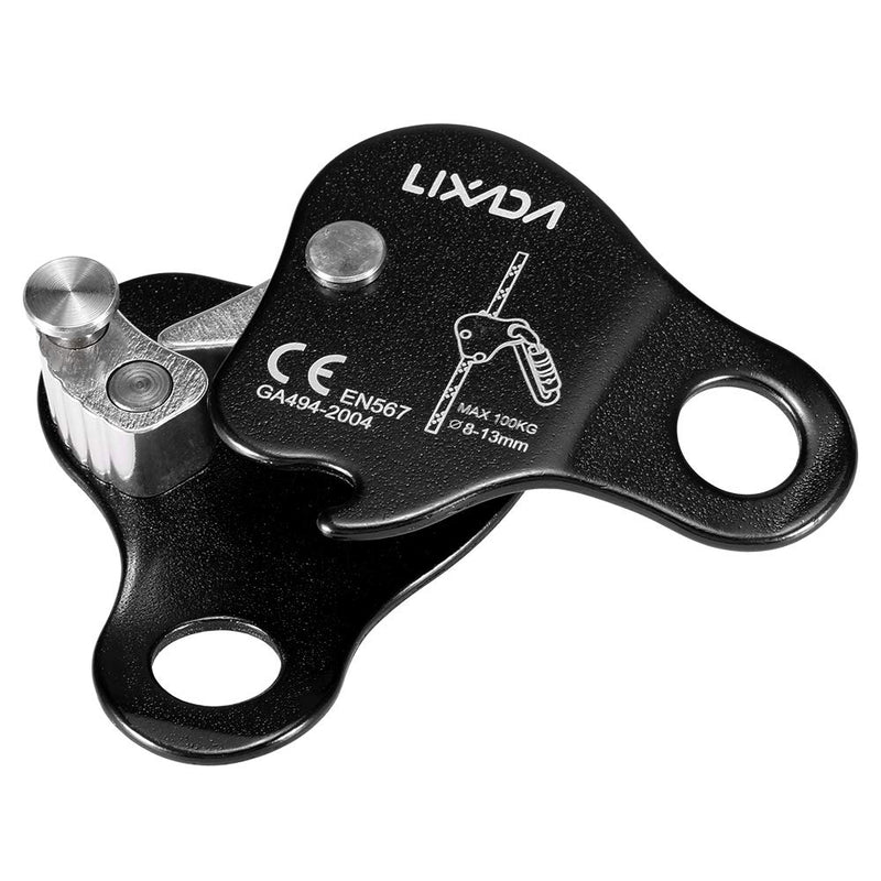 [Australia - AusPower] - Lixada Rock Climbing Ascender Ultralight Fall Arrest Protection Belay Device Self-Locking 8-13MM Rope Grip Clamp for Outdoor Climbing and Rescue 