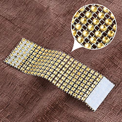[Australia - AusPower] - Accmor 100pcs Napkin Rings, Gold Napkin Rings Buckles for Table Decorations, Wedding, Dinner,Party, DIY Decoration 