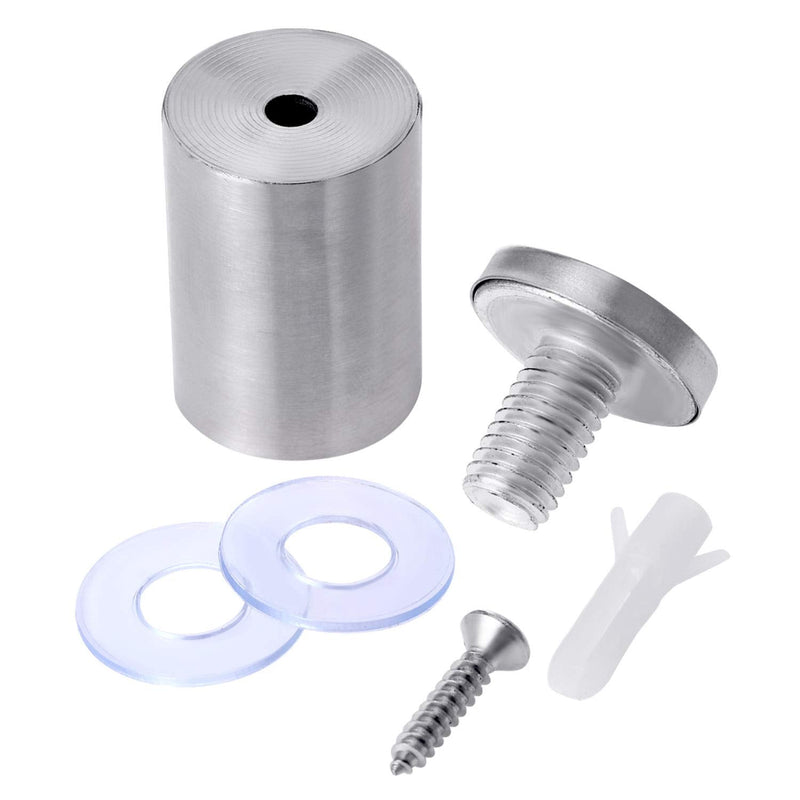 [Australia - AusPower] - Sign Standoff Screws Advertising Screws Stainless Steel Wall Standoff Mounts Glass Acrylic Nail, 8 Pieces (1 x 1-5/8 Inch) 1 x 1-5/8 Inch 