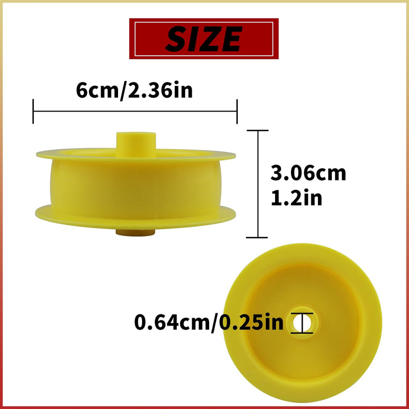 [Australia - AusPower] - WE12X83 Dryer Idler Pulley Wheel Replacement Part Compatible with GE Dryers Replaces for WE12M8 PS265721 275158 AP2043227 WE12X0083 