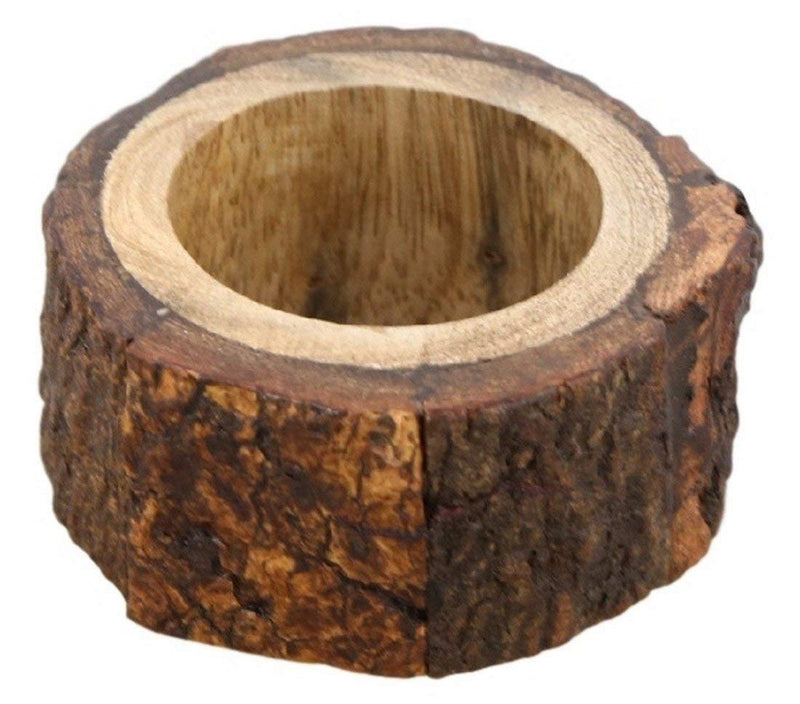 [Australia - AusPower] - Ajuny Handmade Set of 12 Wooden Decorative Napkin Rings for Dinner Party Table Decor 1.5 inch 