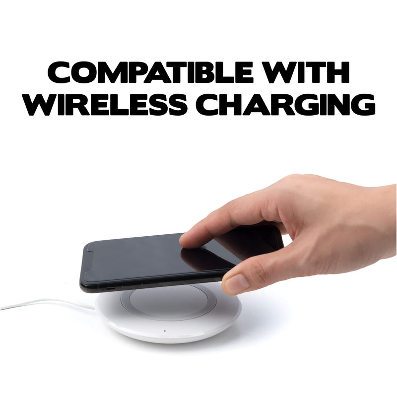 [Australia - AusPower] - Phone Loops: Silicone Stretch Elastic Phone Strap, Phone Holder for Hand by Phone Loop, Small, Light and Discreet Slim Phone Strap Grip, Phone Hand Holder and Phone Grip Strap (Glow-in-The-Dark) GLOW-IN-THE-DARK 