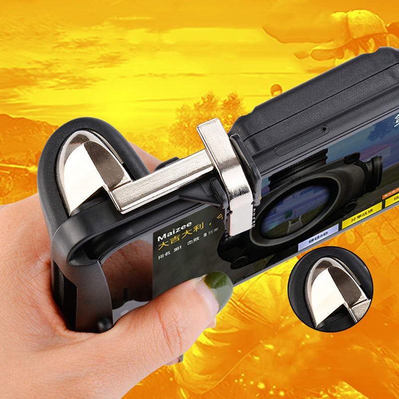 [Australia - AusPower] - Mobile Controller,Aim Keys L1R1 and Gamepad Knives Out/Rules of Survival,Cellphone Game Trigger,Battle Royale Sensitive Shoot (Mobile Game Controller M) Mobile Game Controller M 