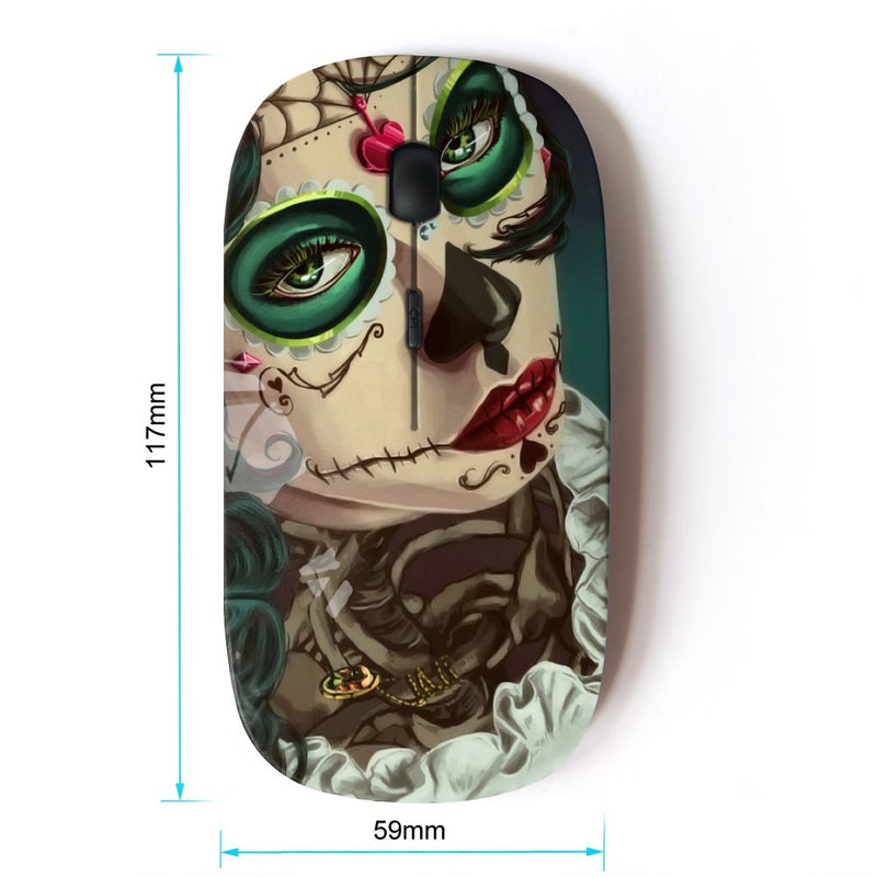 [Australia - AusPower] - KOOLmouse [ Optical 2.4G Wireless Mouse ] [ Candy Skull Halloween Ace Spades ] 