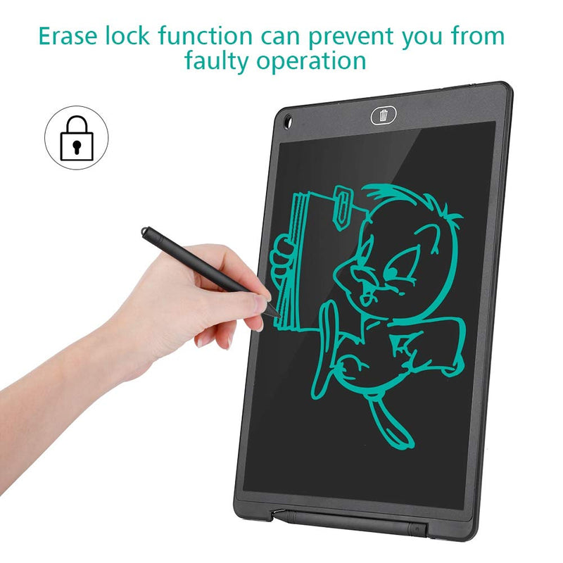 [Australia - AusPower] - fosa 12.0In LCD Writing Board Digital Electronic Drawing for Adults Handwriting Writing Tablet Board with Writing Pen Battery for Computer PC Portable Magnetic eWriter 