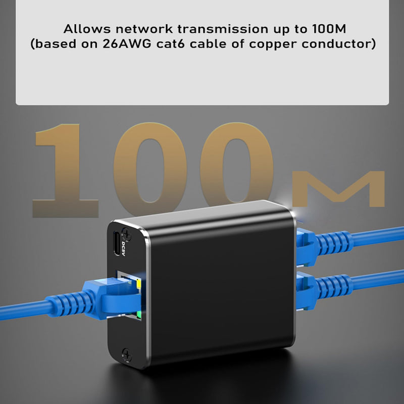 [Australia - AusPower] - Gigabit Ethernet Splitter 1 in 2 Out, BolAAzuL 1000Mbps 1x2 Splitter - LAN/Internet Cable Splitter - Cat5/6/7 Splitter 1 to 2, RJ45 Network Extension Connector | Plug&Play | Cost-Effective 