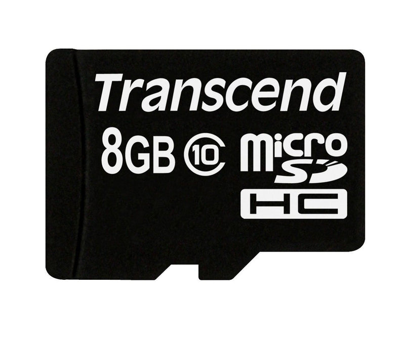 [Australia - AusPower] - Transcend 8 GB Class 10 microSDHC Flash Memory Card TS8GUSDHC10 Standard Packaging 