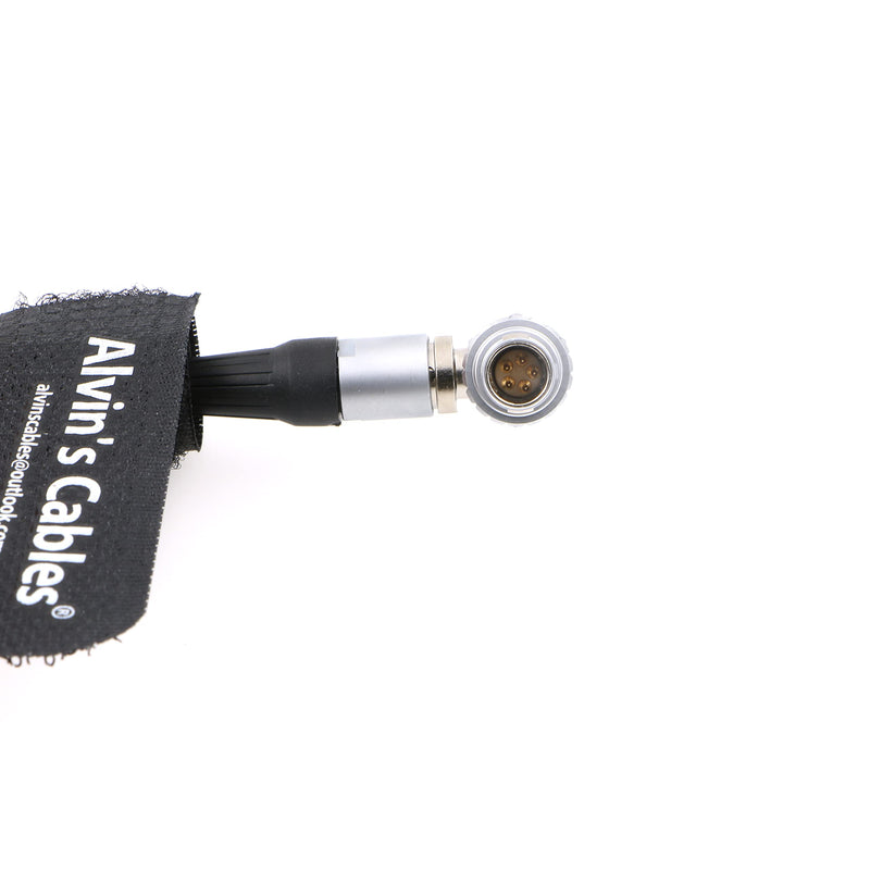 [Australia - AusPower] - Alvin's Cables TIME Code Coiled Cable for Sound Devices ZAXCOM DENECKE XL-LL Roll Right Angle 5 Pin Male to Male double Right Angle 5 pin 