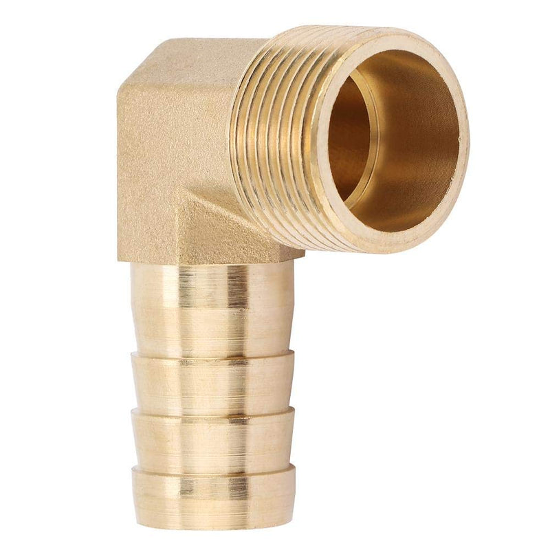 [Australia - AusPower] - Pipe Barb Swivel Elbow Plumbing Connection Crimp Fittings, 90 Degree Elbow G3/4" Male Thread Barbed Pipe Fitting x 3/4" Hose Barb 