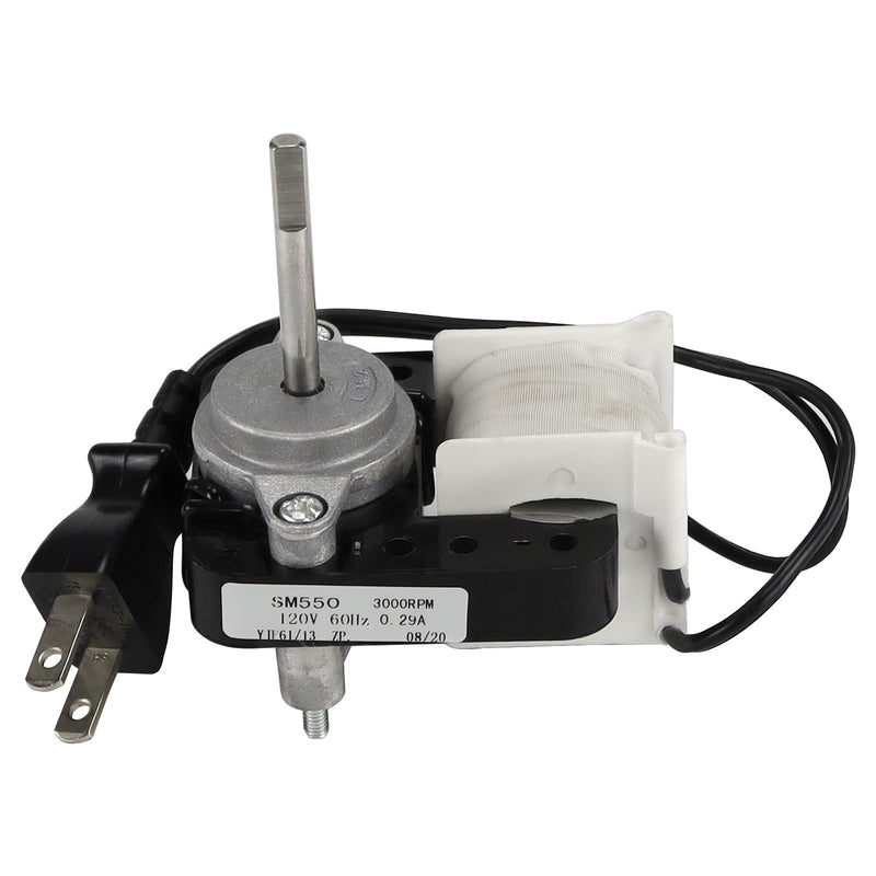 [Australia - AusPower] - Universal Bathroom Vent Fan Motor Replacement Electric Motors Kit SM550 Compatible with Nutone Broan Replaces C01575,65100 50 CFM, 120V 