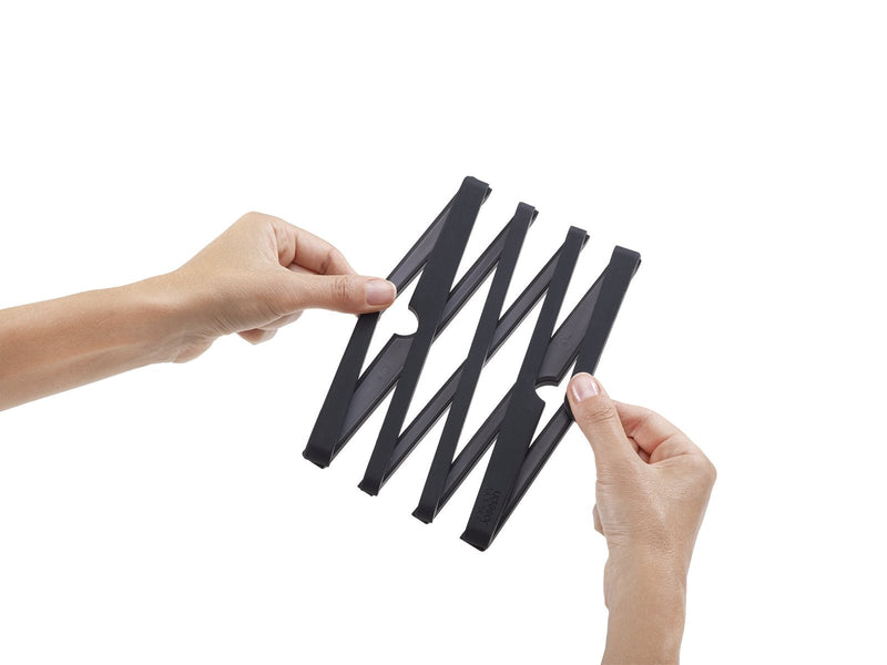 [Australia - AusPower] - Joseph Joseph Stretch Expandable Silicone Trivet, Black 1 