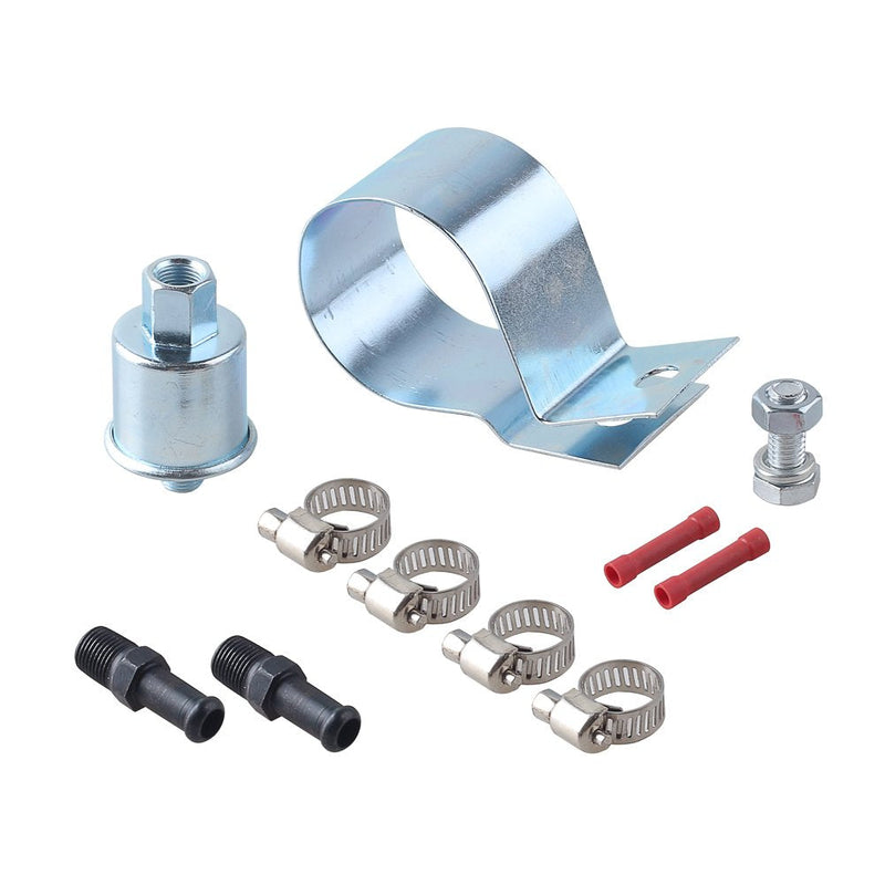 [Australia - AusPower] - Bravex E8012S Universal Electric Fuel Pump Low Pressure 5-9 PSI 12V w/Installation Kit E8012S(5-9 PSI) 