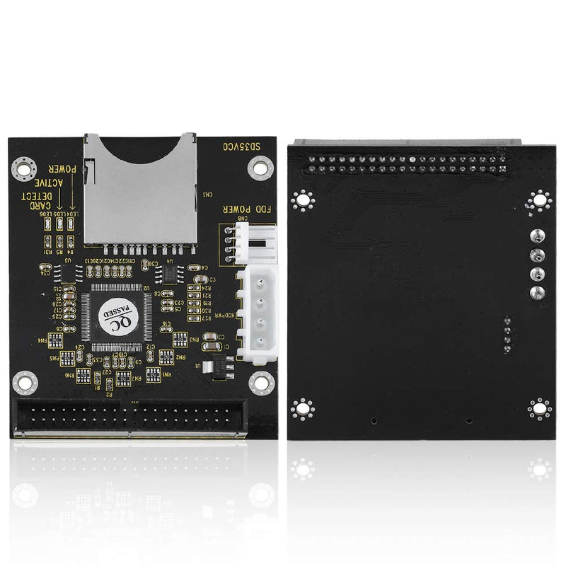 [Australia - AusPower] - ASHATA SD Card to 2.5 Inch IDE Adapter,TF Memory Card to IDE 40Pin Male Adapter for DOS/Linux/Windows 98SE, Me, 2000, XP and for Vista. 