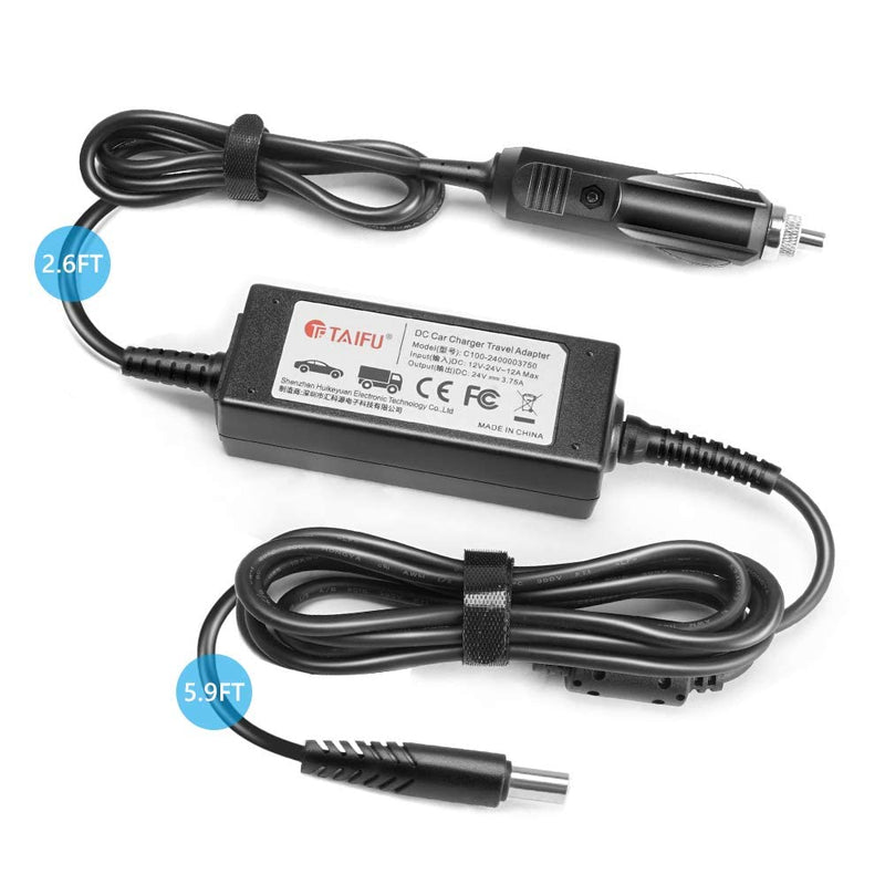 [Australia - AusPower] - TAIFU 12-24V Car Charger for ResMed Airsense AirCurve 10 S10 DC Adapter 90W Resmed S10 CPAP BiPAP Machines 370001 37297 37207 Rockpals 300W/500W DC Converter Resmed Airsense 10 Power Supply Cord 