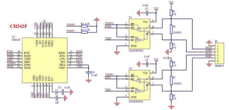 [Australia - AusPower] - #10Gtek# USB to RS485 Converter with CH340 chip Compatible Win7, 8, 10, Vista, Linux, MAC OS x1 