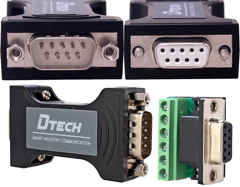[Australia - AusPower] - DTECH RS232 to RS485 / RS422 Serial Communication Data Converter Adapter Mini-Size 