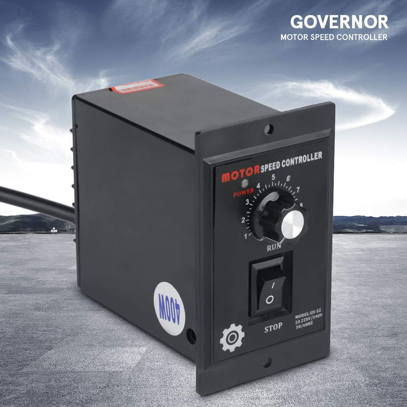 [Australia - AusPower] - Speed Control 220V 400W Motor, Ascend Speed Controller, 400w AC 220V Motor Speed Controller, AC Motor Speed Controller Switch for Various Speed Control Drive Devices 