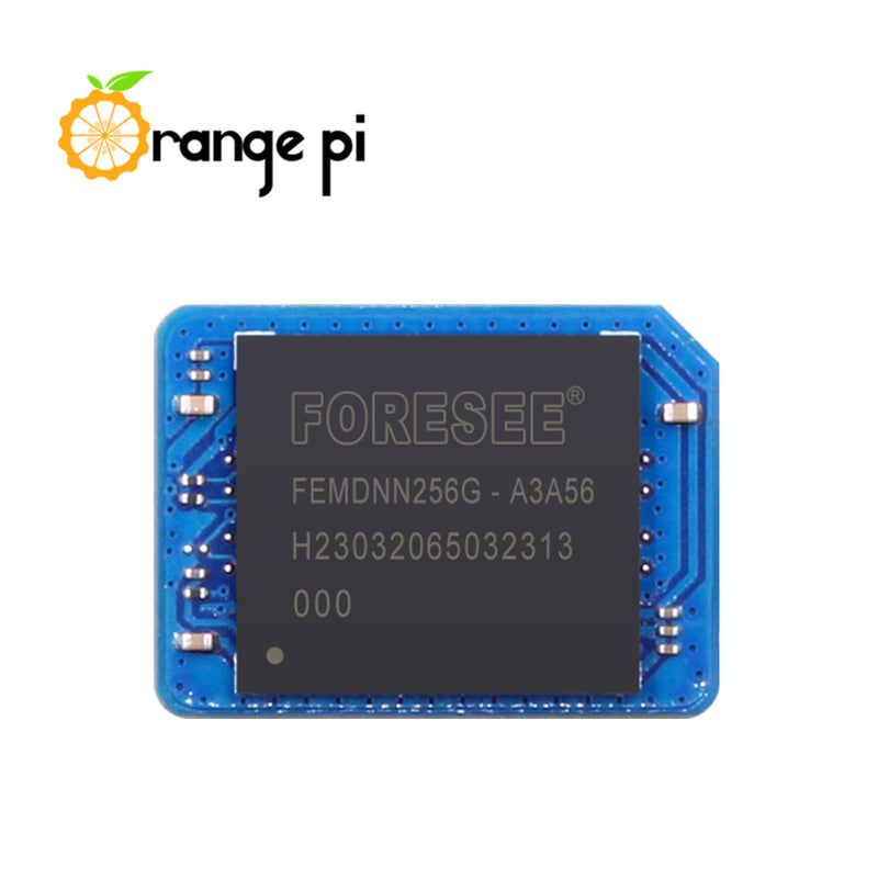 [Australia - AusPower] - Orange Pi 256GB EMMC Module Fast Read and Write Speeds, Support for Orange Pi 5 Plus, Orange Pi 3B Single Board Computer (256GB) 
