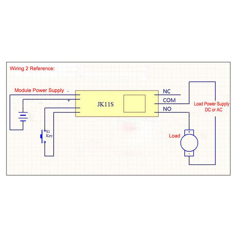 [Australia - AusPower] - YWBL-WH Adjustable Cycle Timer Delay Module, DC 5V 12V 24V On/Off Switch Relay Module for Machine Repetitive Test 