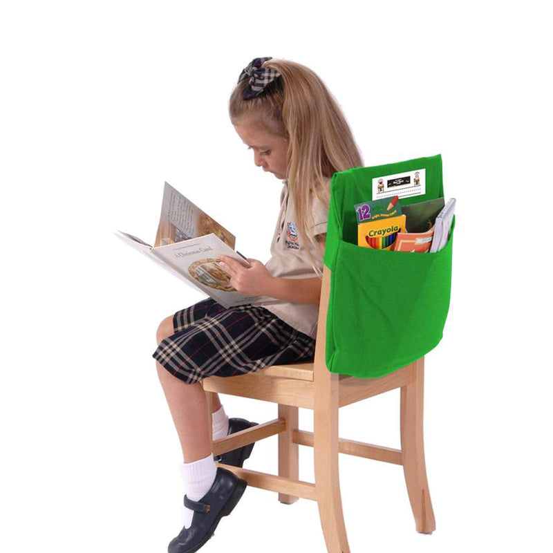 [Australia - AusPower] - Seat Sack Storage Pocket, Standard, 14 Inches, Green 
