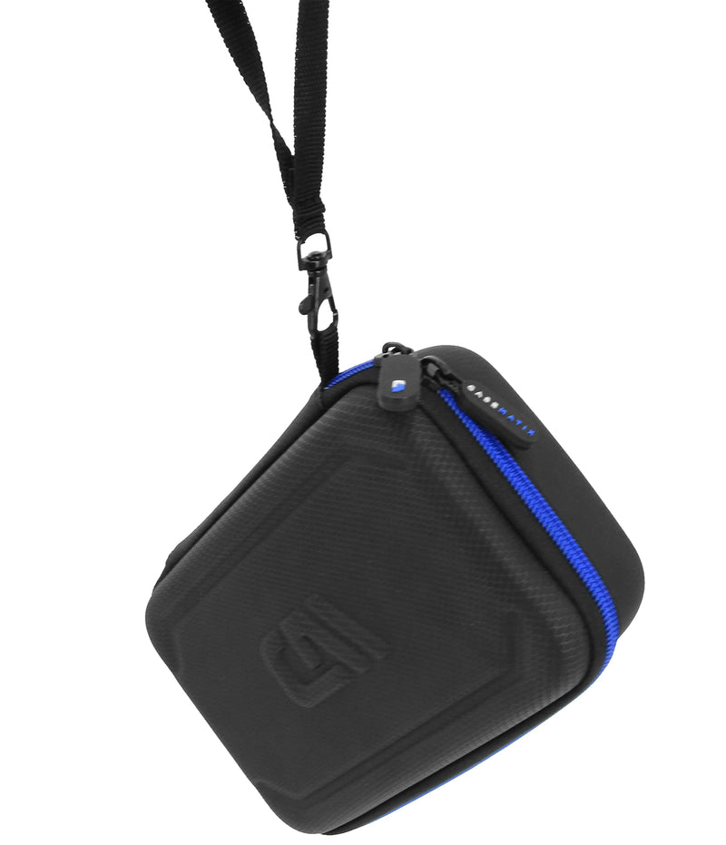 [Australia - AusPower] - CASEMATIX Phone Controller Case Compatible With Backbone One Mobile Gaming Controller and Gaming Accessories , Impact Resistant Exterior With Padded Divider , Carabiner and Wrist Strap 