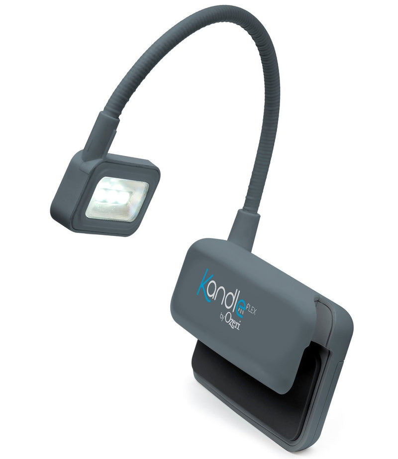 [Australia - AusPower] - Kandle by Ozeri Flex Book Light -- LED Reading Light Designed for Books and eReaders. Graphite 