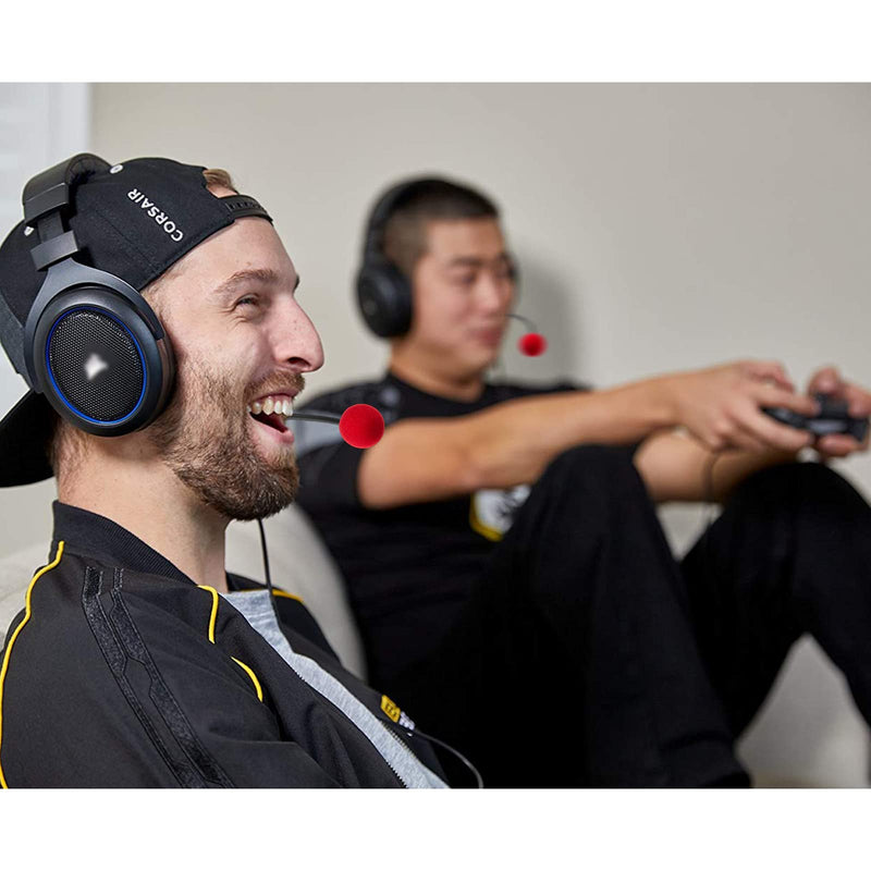 [Australia - AusPower] - HS60 Pro Mic Replacement for Corsair HS50, HS60, HS70 Gaming Headset Detachable Microphone Gaming Headset on PS5, PS4, PC, Xbox, Noise Cancelling 3.5mm Black 