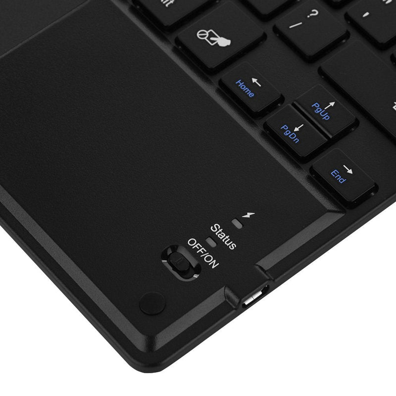 [Australia - AusPower] - Ultra-Slim Bluetooth Keyboard, Portable Wireless Bluetooth Keyboard with Touchpad for Windows PC Android Phone Tablet 