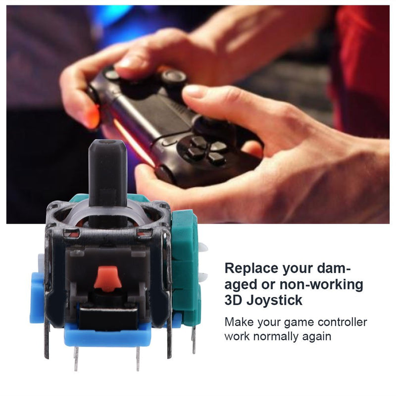 [Australia - AusPower] - Cuifati Replacement Controller Joystick for PS4,2 Pcs Analog Stick 3D Joystick Replacement,3D Replacement Joystick Analog Thumb Stick,3D Wireless Joystick Analog Thumb Stick PS4 Controller 