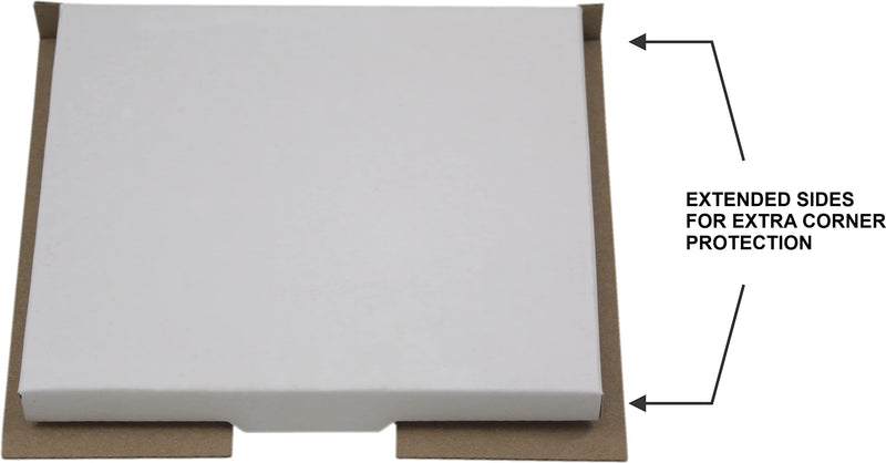 [Australia - AusPower] - (10) Standard Fold-Up White Cardboard Single CD Jewel Case Mailers - CDBC01 - Shipping Boxes 