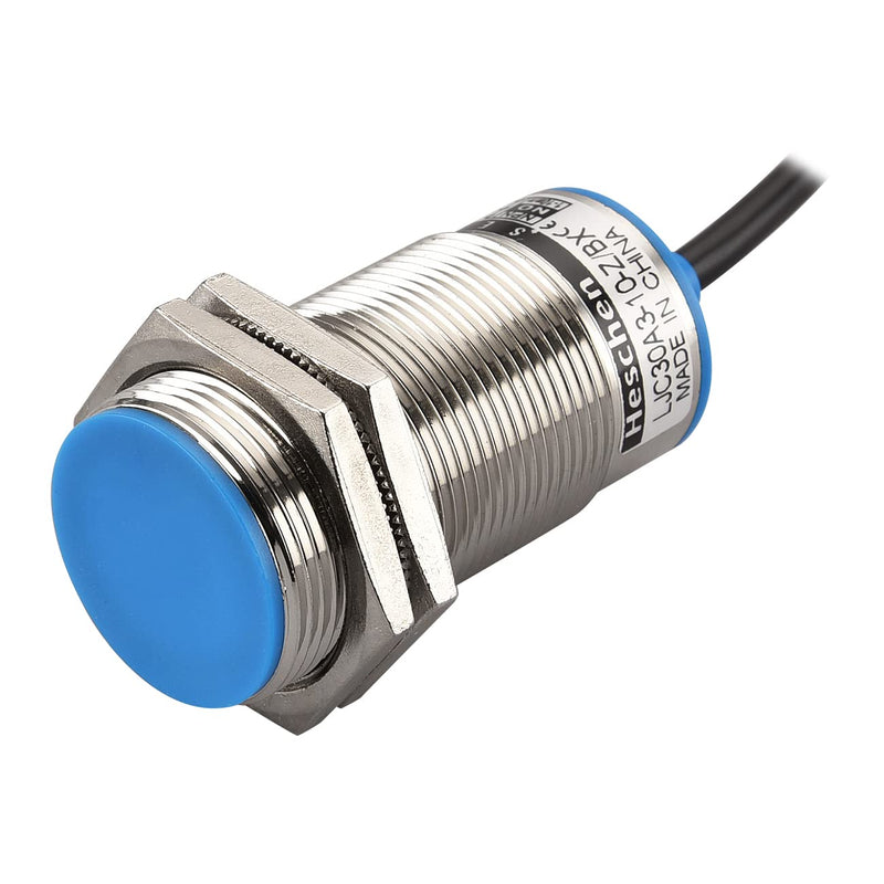 [Australia - AusPower] - Heschen M30 Capacitive Proximity Sensor Switch Shield Type LJC30A3-10-Z/BX Detection 1-10mm 10-30VDC 200mA NPN Normally Open(NO) 3 Wires 