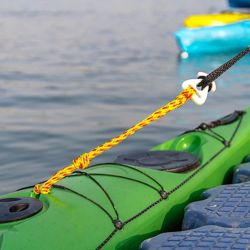 [Australia - AusPower] - NIUTRIP 2 Packs Boat Tube and Tow Rope Quick Connector, Water Towable Tubes Connector Compatible for Boating, Tubing, Wakeboarding, Skiing, Watersports, Length 21-21/32" 