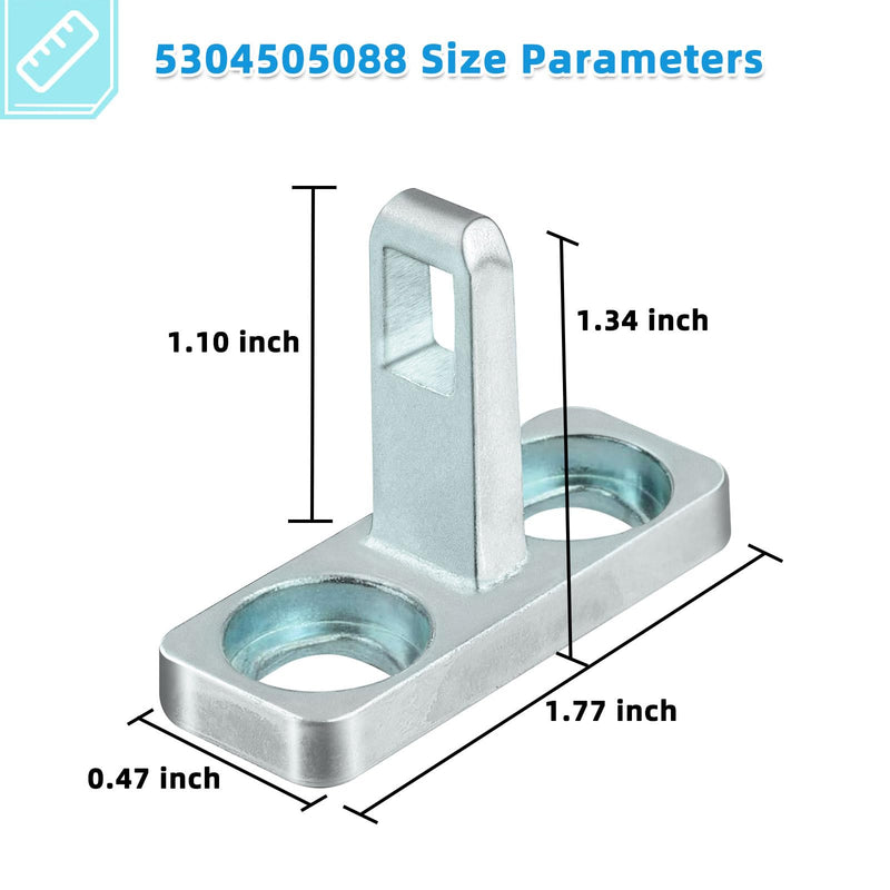[Australia - AusPower] - Compatible Electrolux Washer Door Latch 5304505088 for Electrolux Frigidaire Washer Door Strike,1pack-3 Year Guarantee 1pcs 