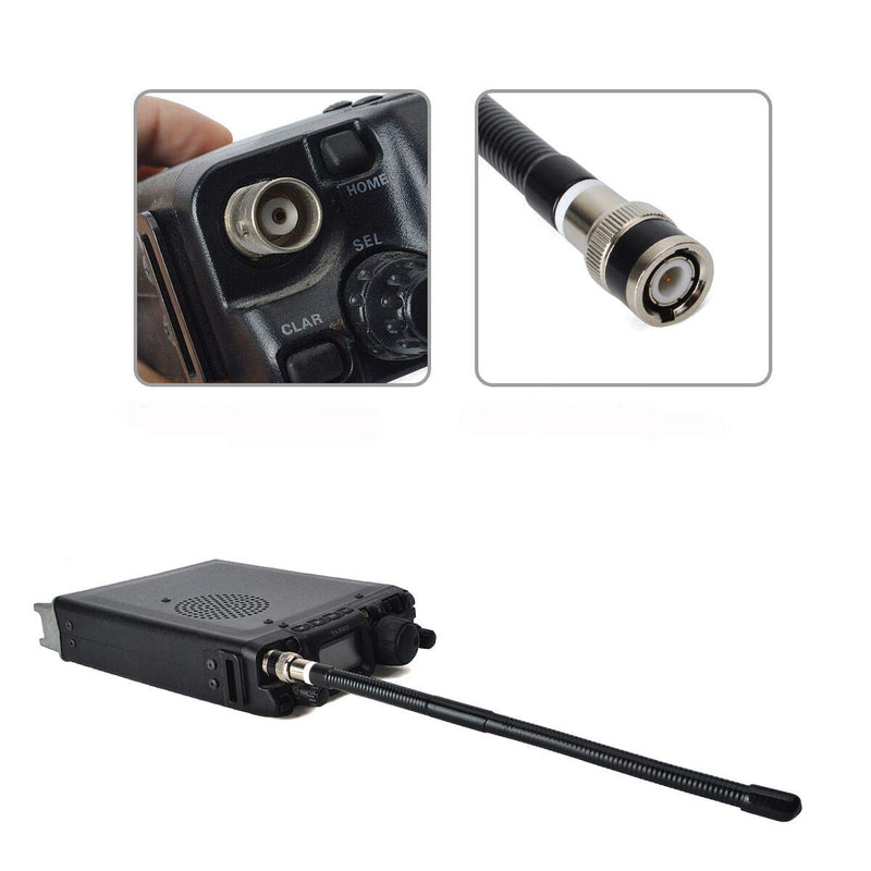 [Australia - AusPower] - TWAYRDIO 26-29MHz CB Antenna 9.8inch Rubber Duck Replacement Antenna with BNC Connector Compatible for Cobra Midland Uniden Hand Held Cb Radio 