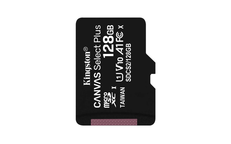 [Australia - AusPower] - Kingston 128GB microSDXC Canvas Select Plus Class 10 Flash Memory Card SDCS2 Memory 