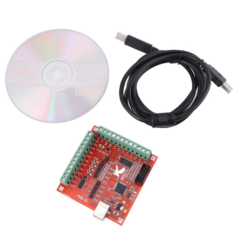 [Australia - AusPower] - MACH3 Controller, USB MACH3 100Khz Motion Controller Card Breakout Board, Controller Card, for CNC Engraving, Servo Motor, Stepper Motor Servo motor 