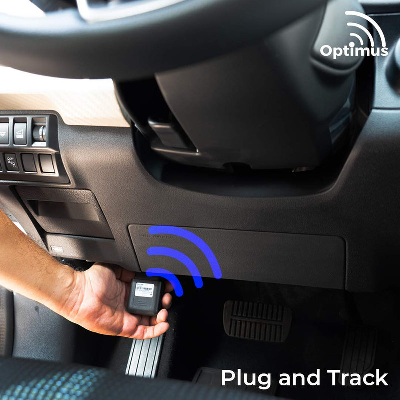[Australia - AusPower] - GPS Tracker - Optimus 4G LTE OBD Device - Easy Install - Plug and Drive - Real Time Tracking - Instant Alerts - Reporting History 