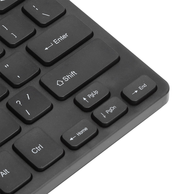 [Australia - AusPower] - K1000 Wired USB Mini Keyboard, Waterproof Portable Keyboard Wired, Save Space, Plug and Play Compact Small Keyboard for Win PC 