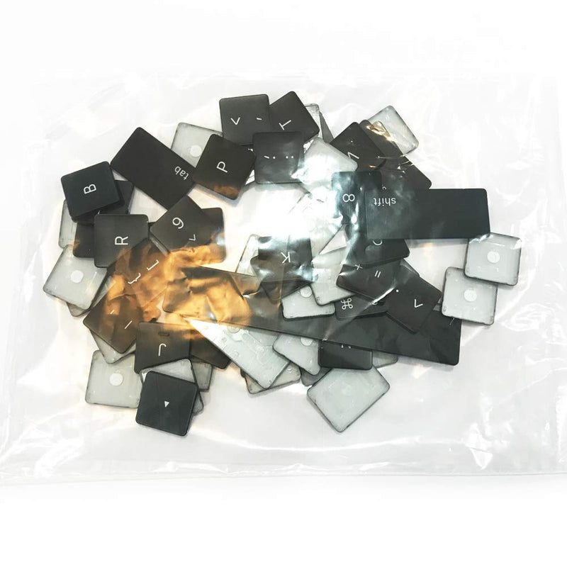 [Australia - AusPower] - Willhom Keyboard Keys, Keycap US Set Replacement for MacBook Pro Touch Bar 13-inch A1989, 15-inch A1990 2018 2019 