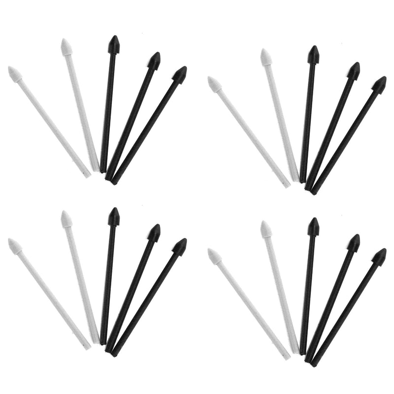 [Australia - AusPower] - eboxer-1 4 Set Replacement Stylus Pen Nibs for Samsung, Touch s Pens Tips Replacement Writing Pen Nibs Parts for Samsung Note 10/Note 10 Plus/Tab S6/T860/T865, etc (Black) black 