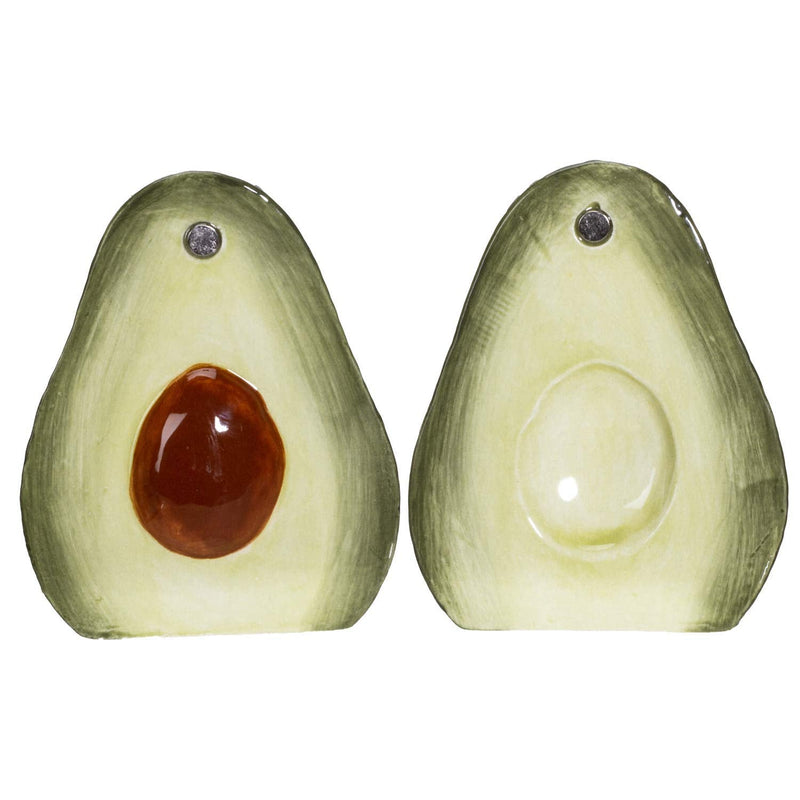 [Australia - AusPower] - Pacific Giftware Avocado Ceramic Salt and Pepper Shakers Set 