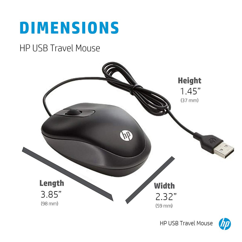 [Australia - AusPower] - HP G1K28AA USB Travel Mouse 