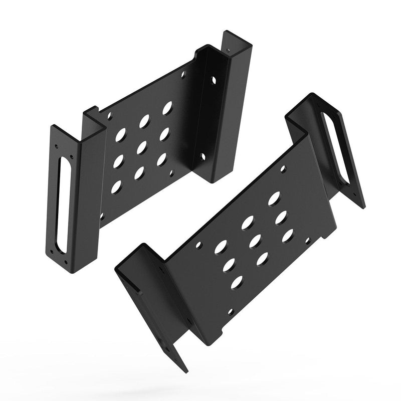 [Australia - AusPower] - ORICO Aluminum 5.25 Inch to 2.5 or 3.5 Inch Internal Hard Disk Drive Mounting Kit with Screws and Shock Absorption Rubber Washer- Black 