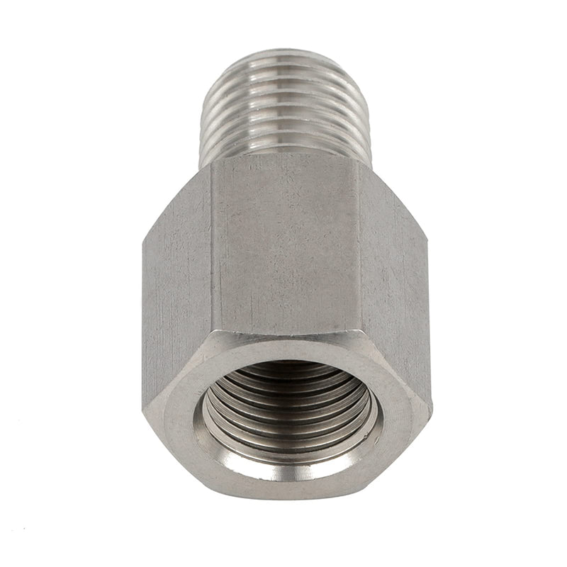 [Australia - AusPower] - Metalwork 304 Stainless Steel Forged Pipe Fitting Converter Adapter, G 1/4“ Female Thread to 1/4" NPT Male 2000psi (1 Pc) G 1/4" Female x 1/4" NPT Male 1 Pcs 